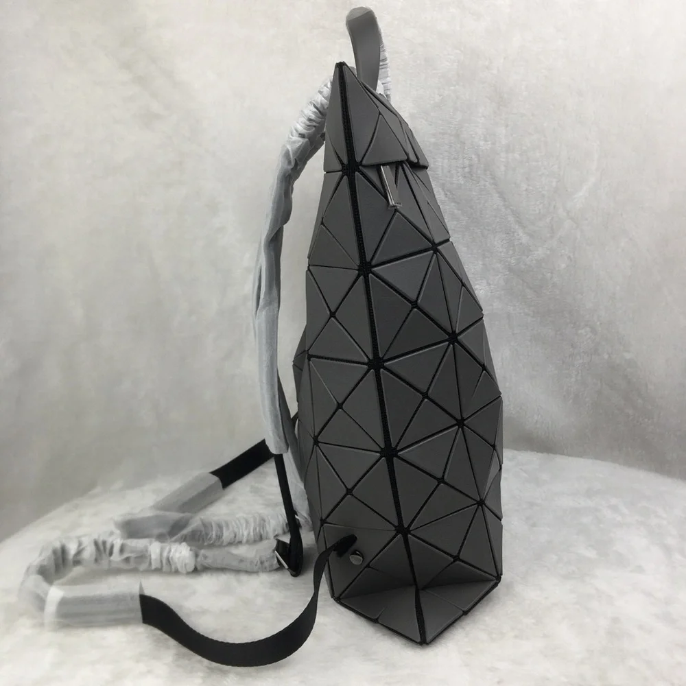 "BAO BAO ISSEY MIYAKE
FLAT PACK Backpacks GREY" - Picture 6 of 9